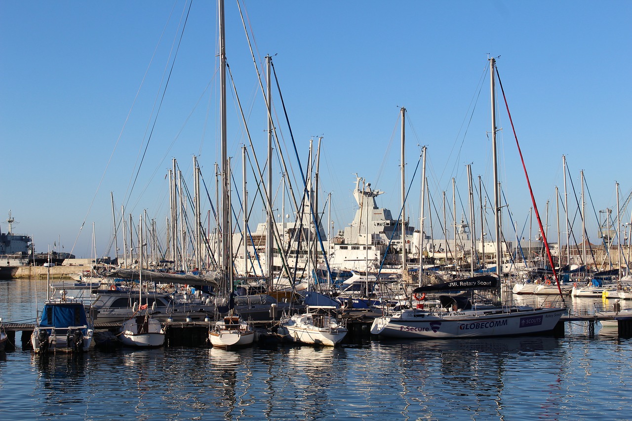 africa port boat free photo