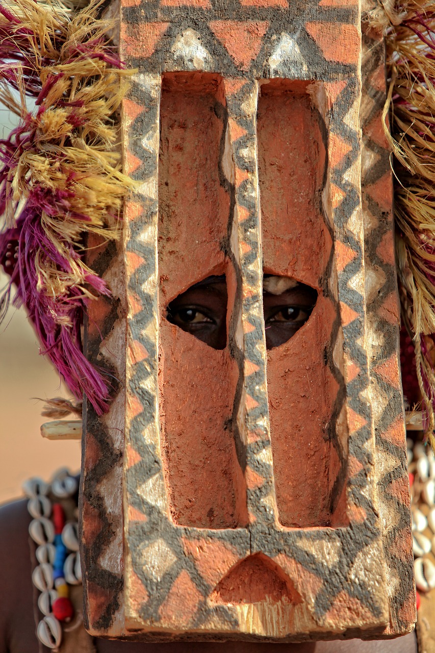 africa  festival  mask free photo