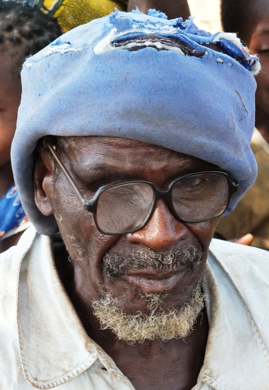 africa old man portrait free photo