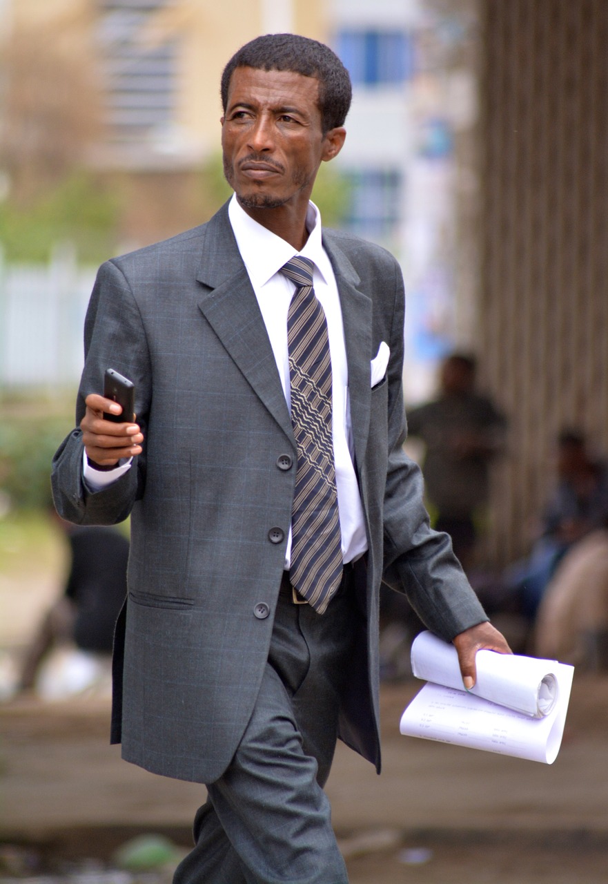 african business man free photo