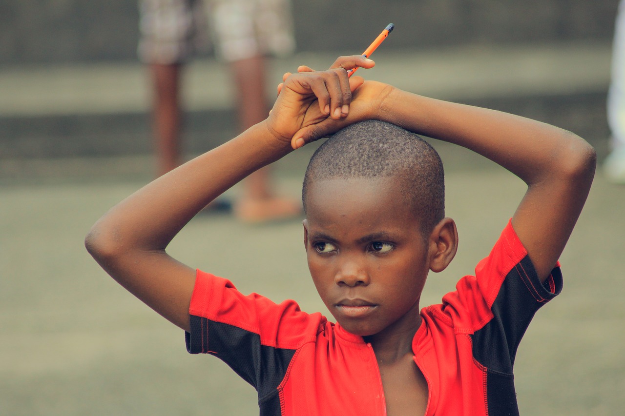african  child  pencil free photo