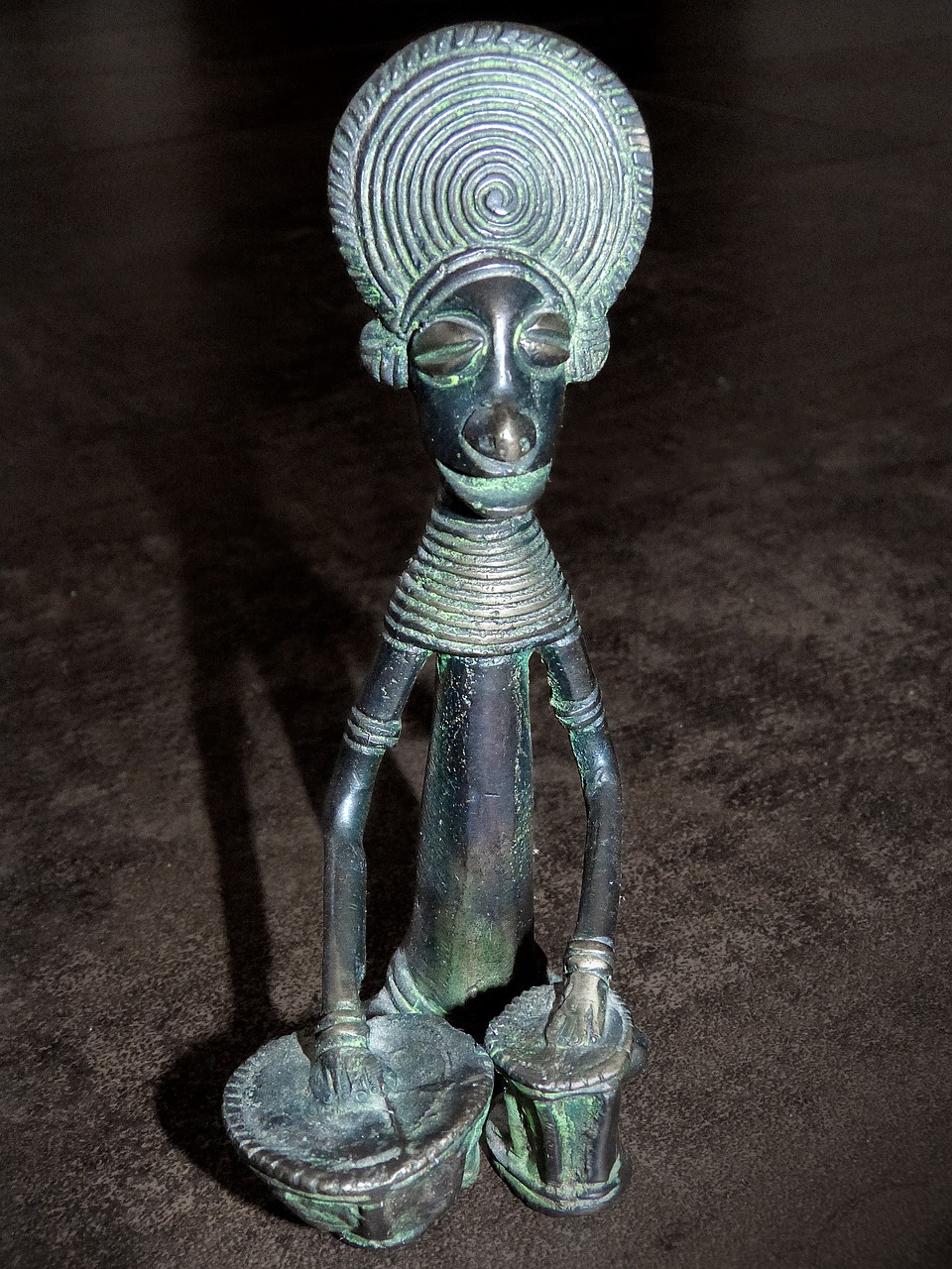 african figure african sculpture shaman free photo