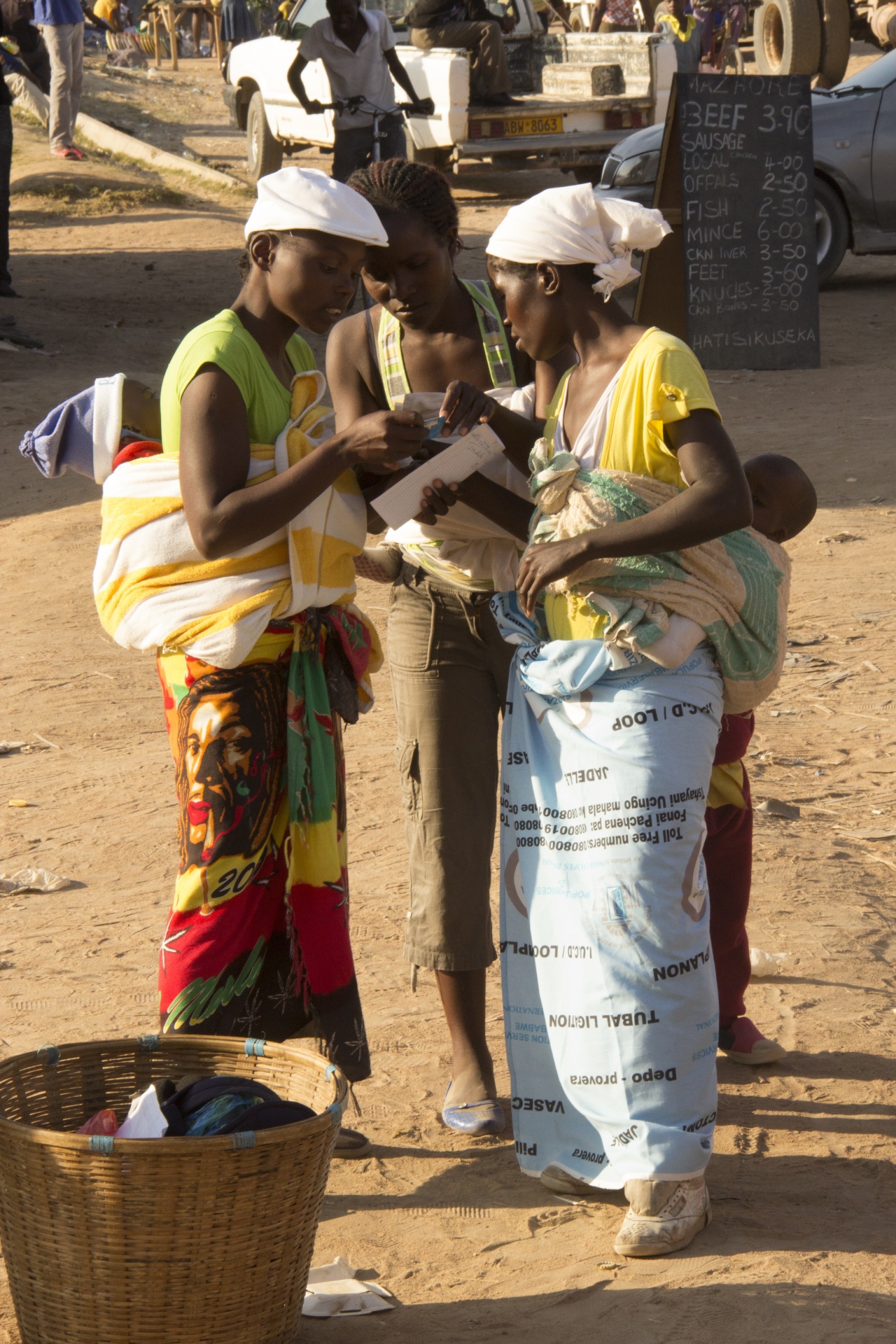 africa market woman free photo