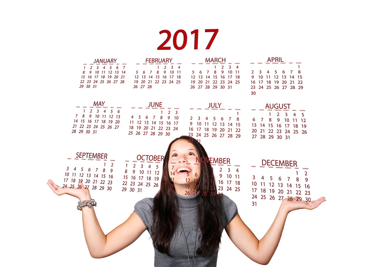 agenda calendar woman free photo