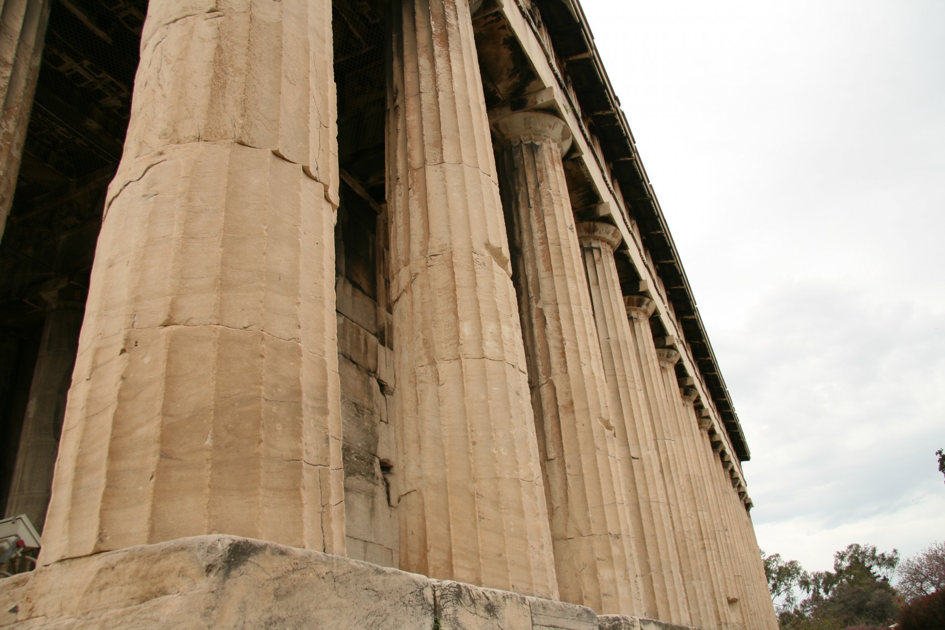 agora athens ruins free photo