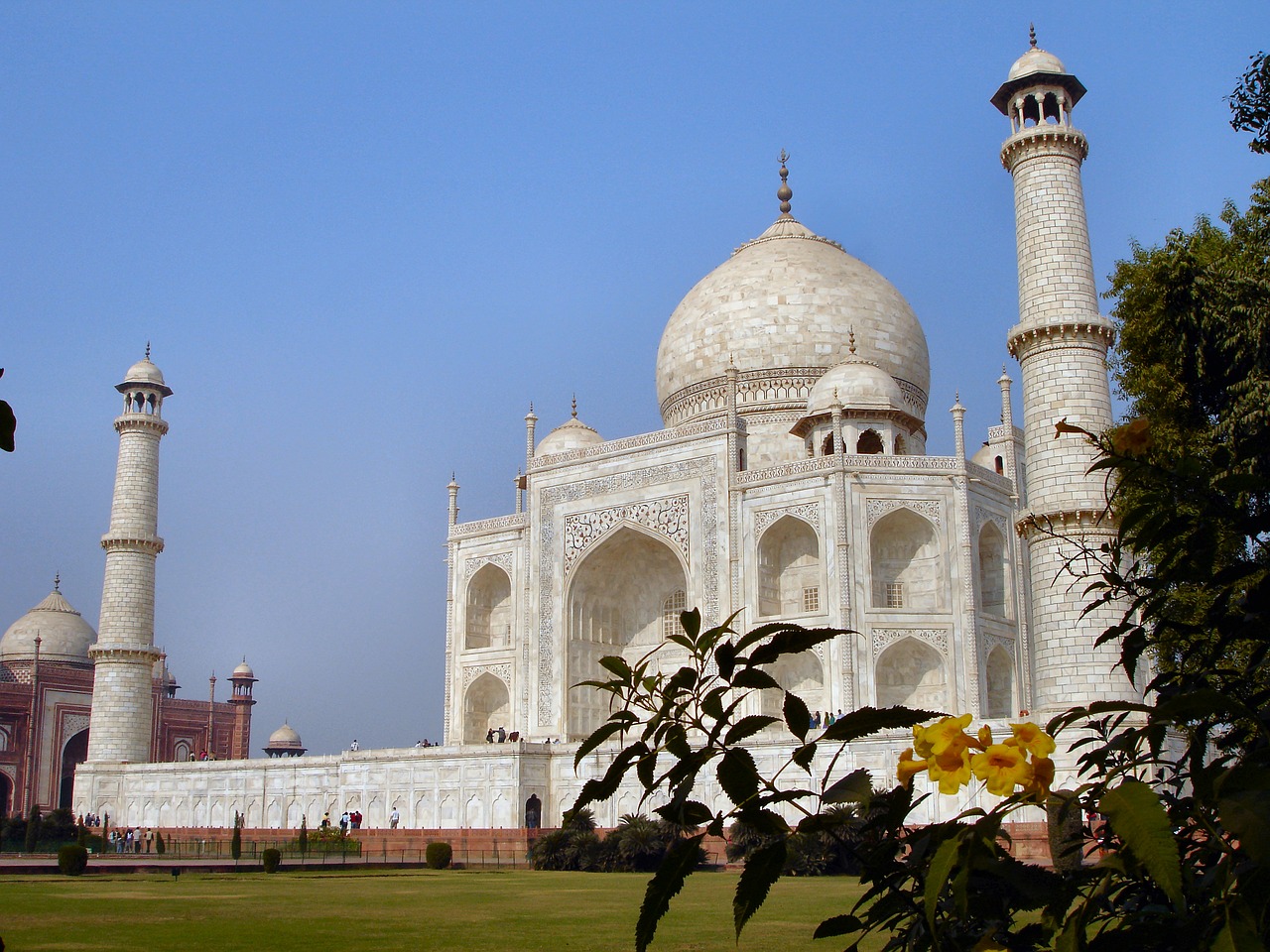 agra taj mahal india free photo