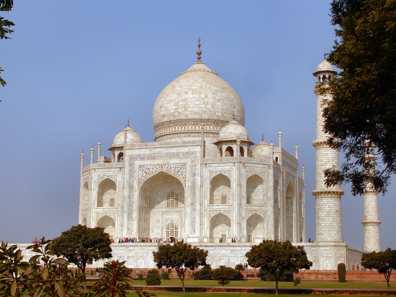 agra taj mahal india free photo