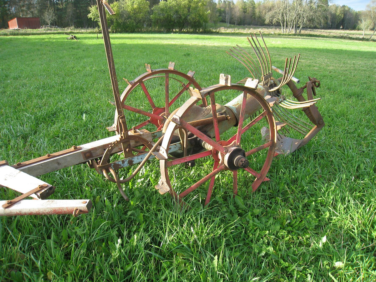 agricultural gear grass free photo