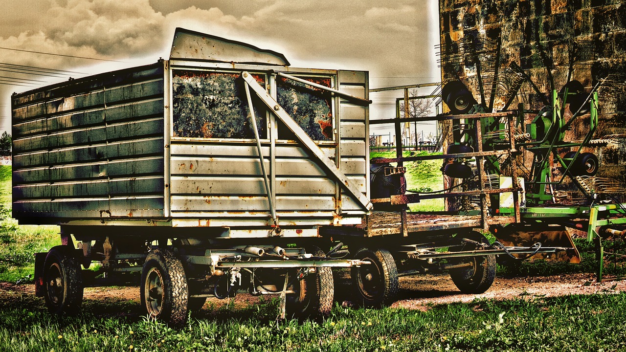 agriculture hdr trailers free photo