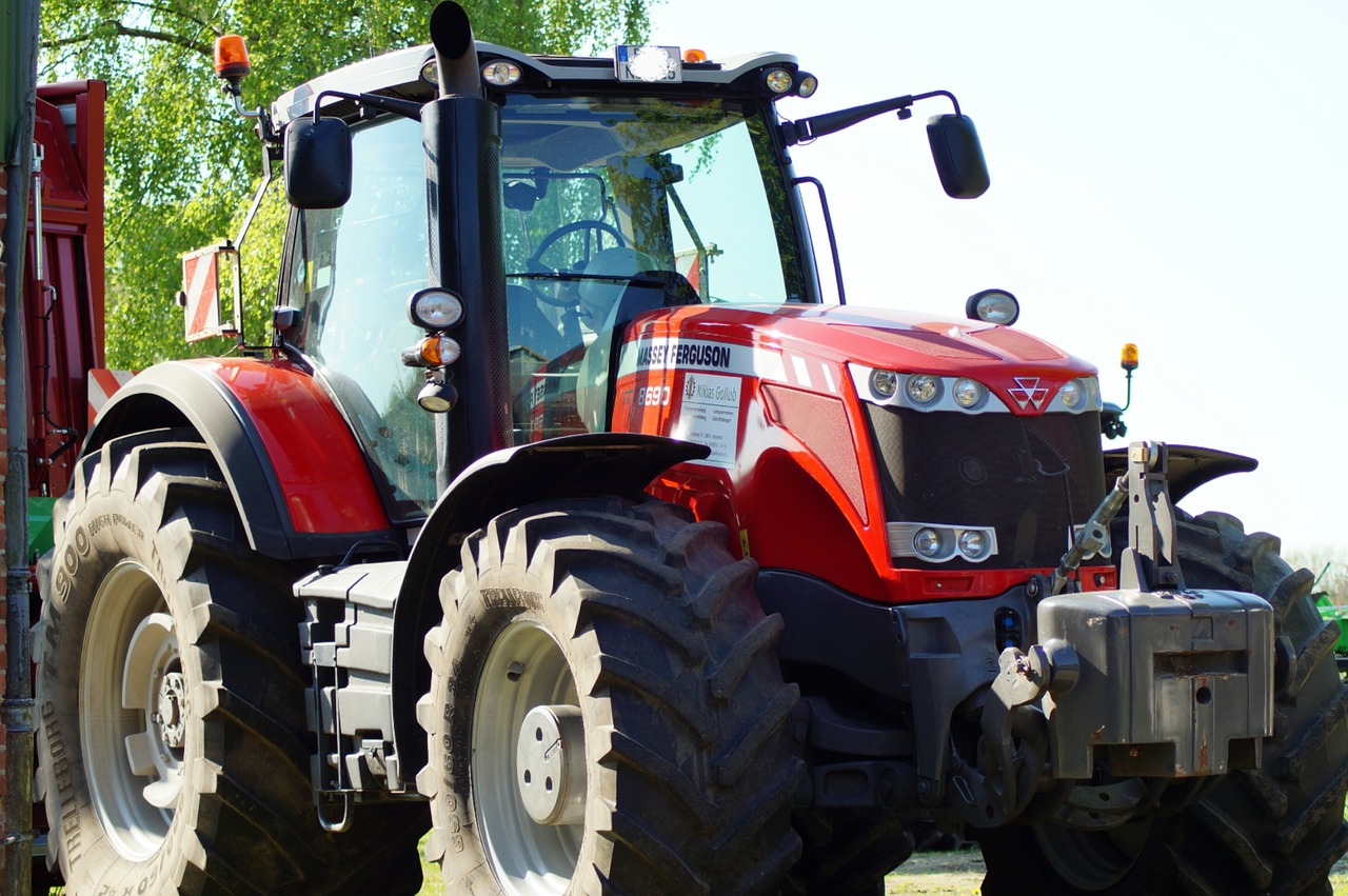 agriculture massey ferguson tractors free photo