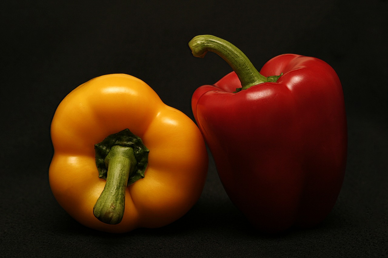 agriculture bell peppers capsicum free photo