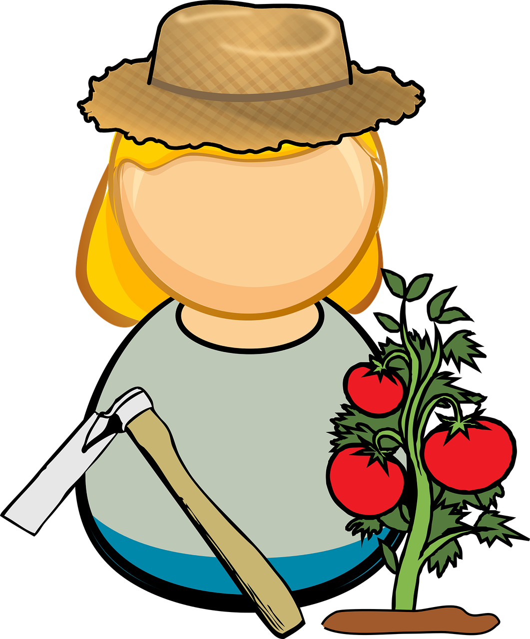 agriculture comic characters farmer free photo