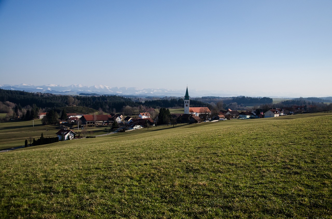 agriculture panorama nature free photo