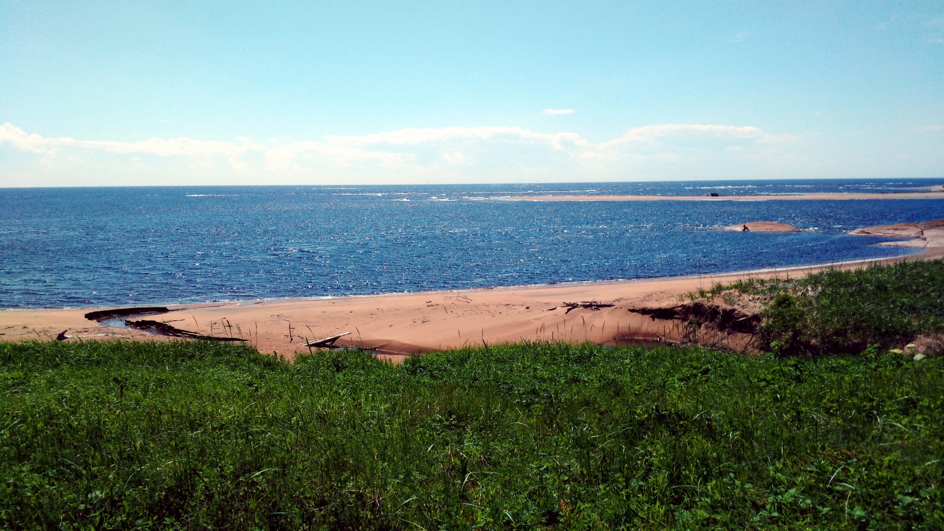 landscape water beach free photo