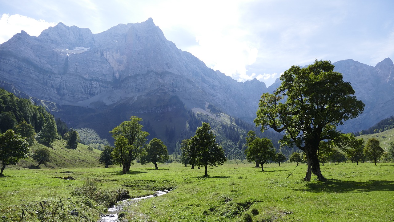 ahornboden  austria  landscape free photo