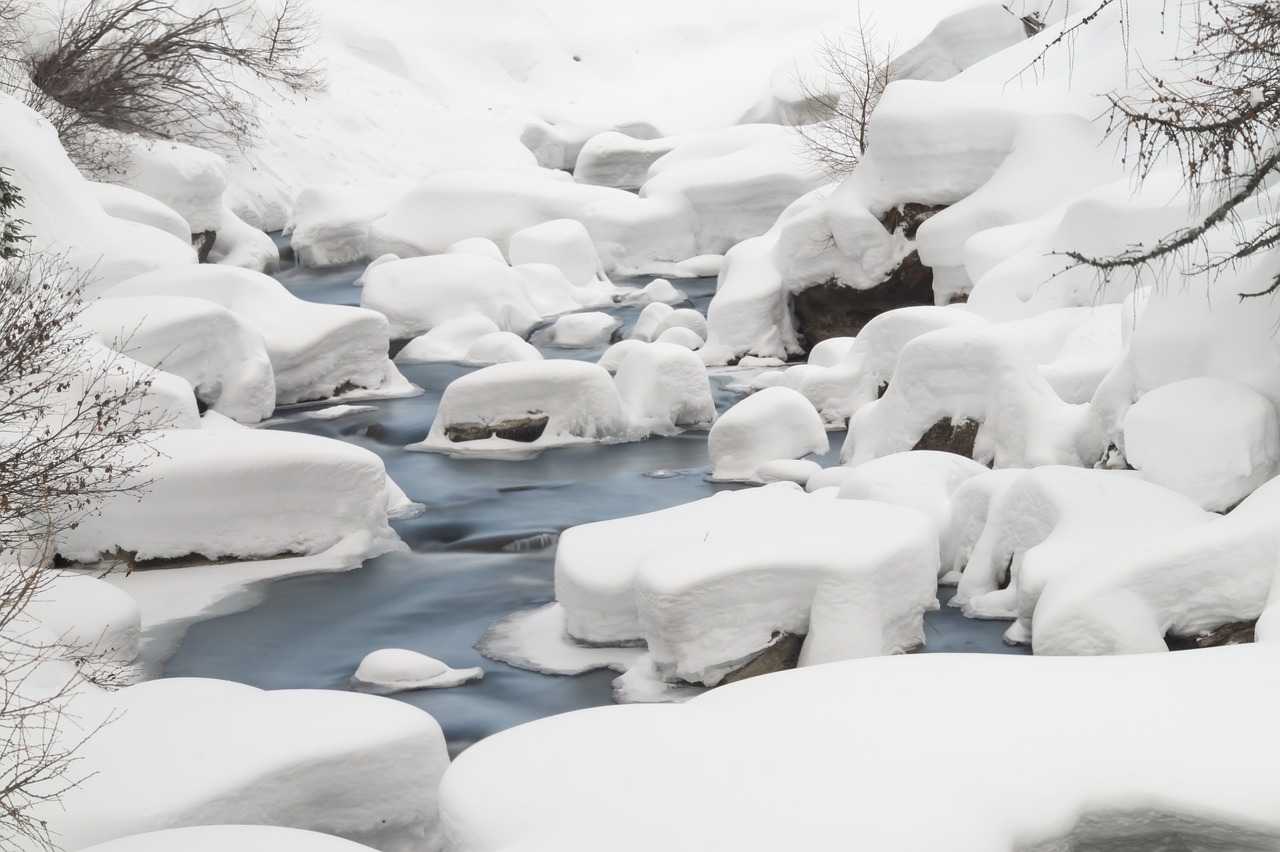 ahr  river  ice free photo