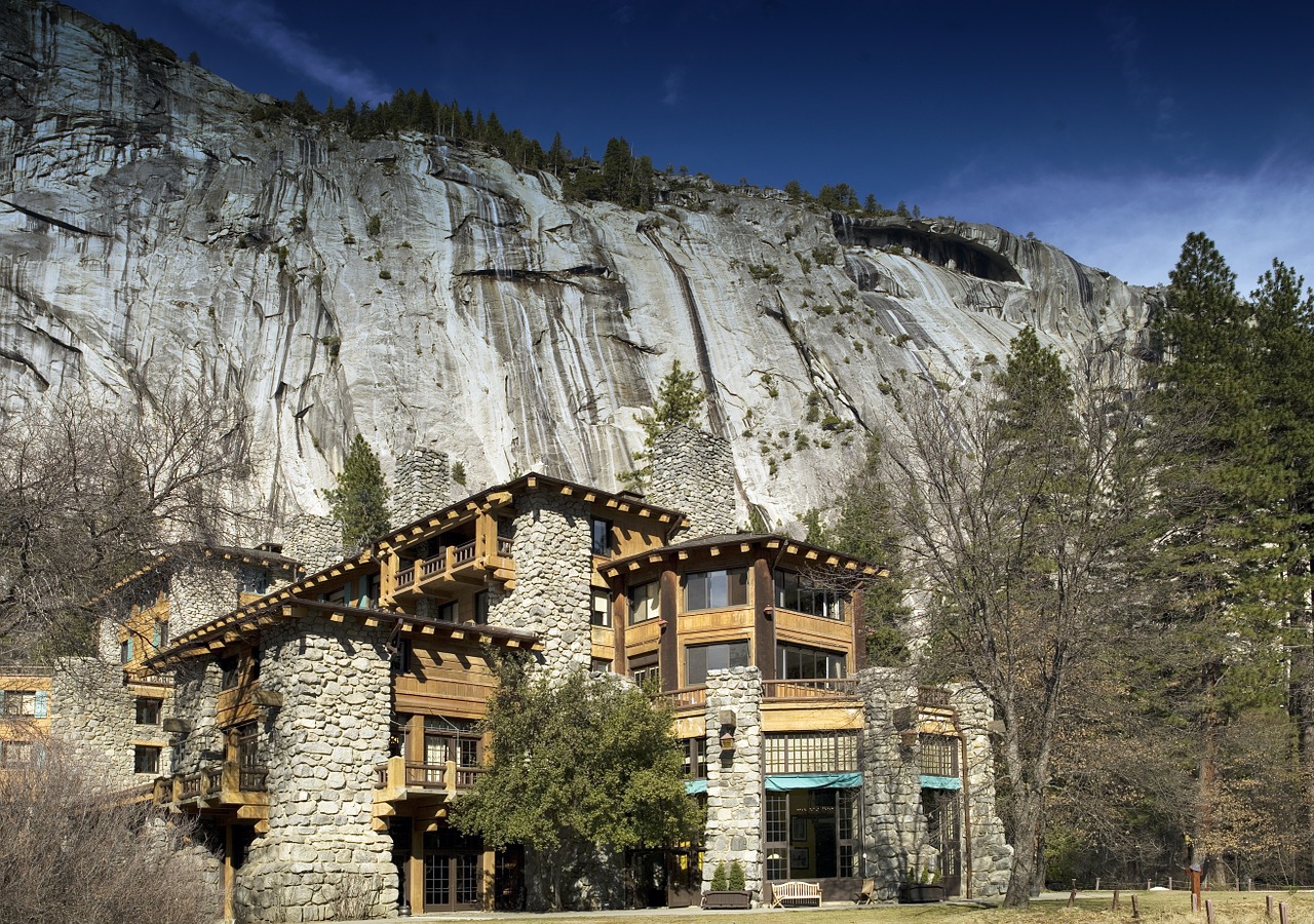 ahwahnee hotel yosemite national park california free photo