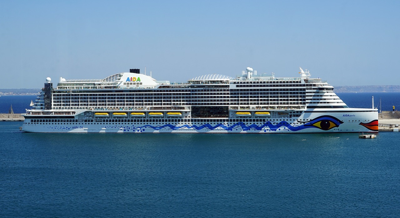 aida perla cruise ship port free photo
