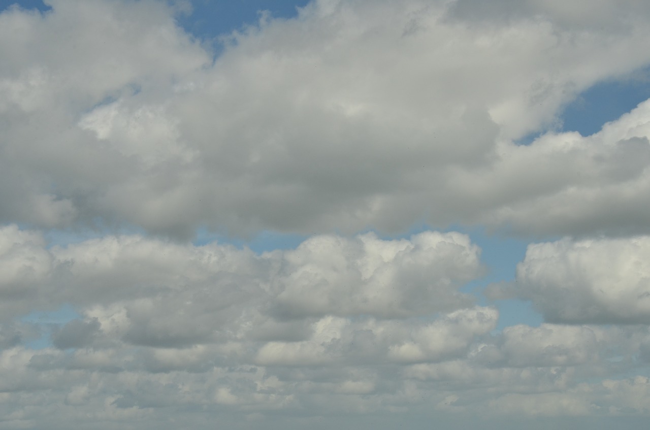 air clouds cumulus free photo
