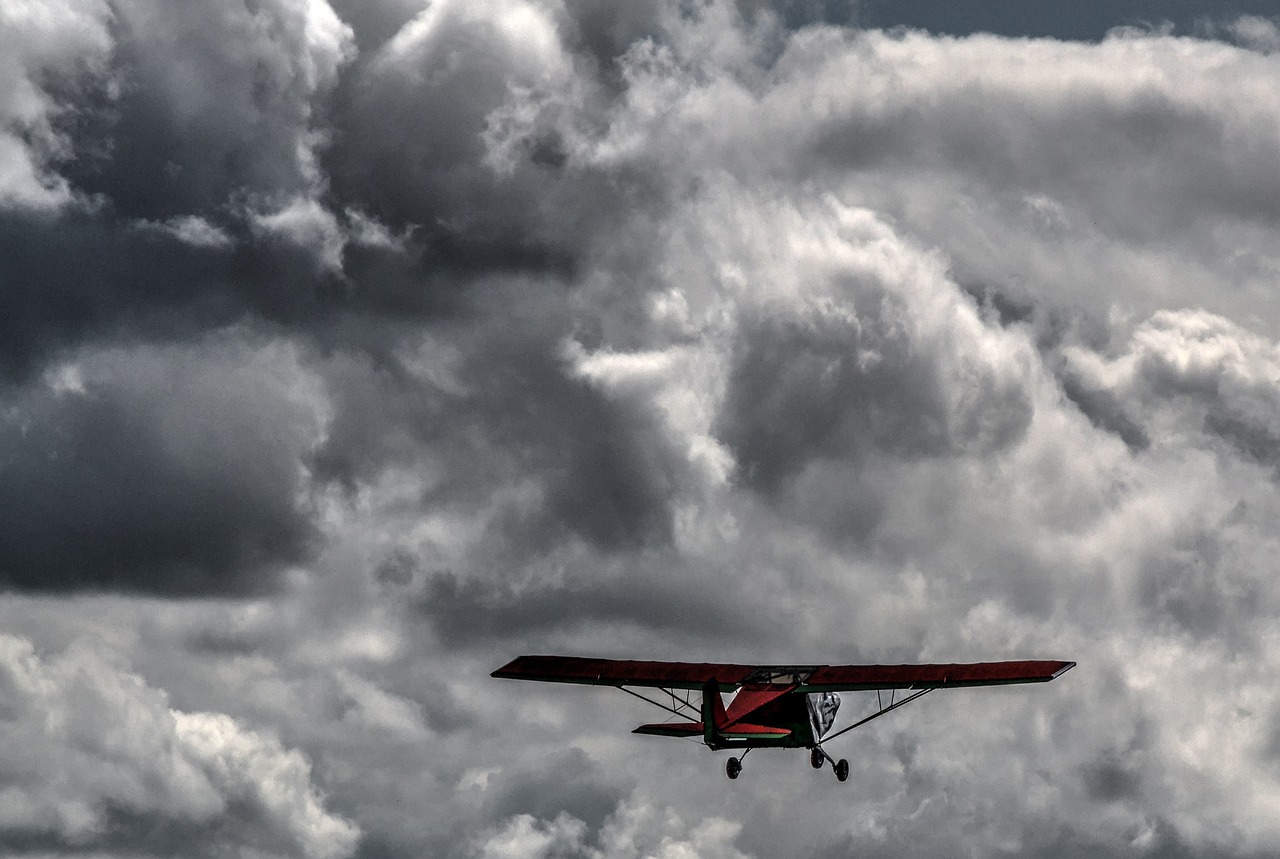 air ultra light plane free photo