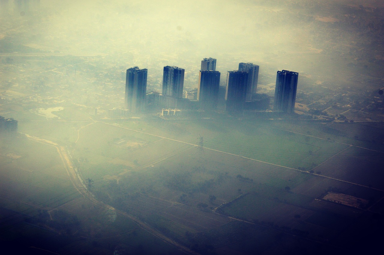 air pollution delhi free photo