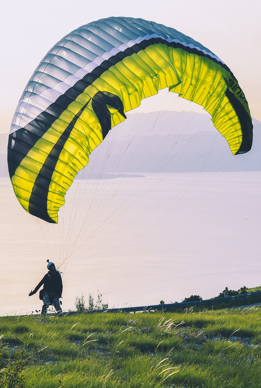 air sports paragliding free photo