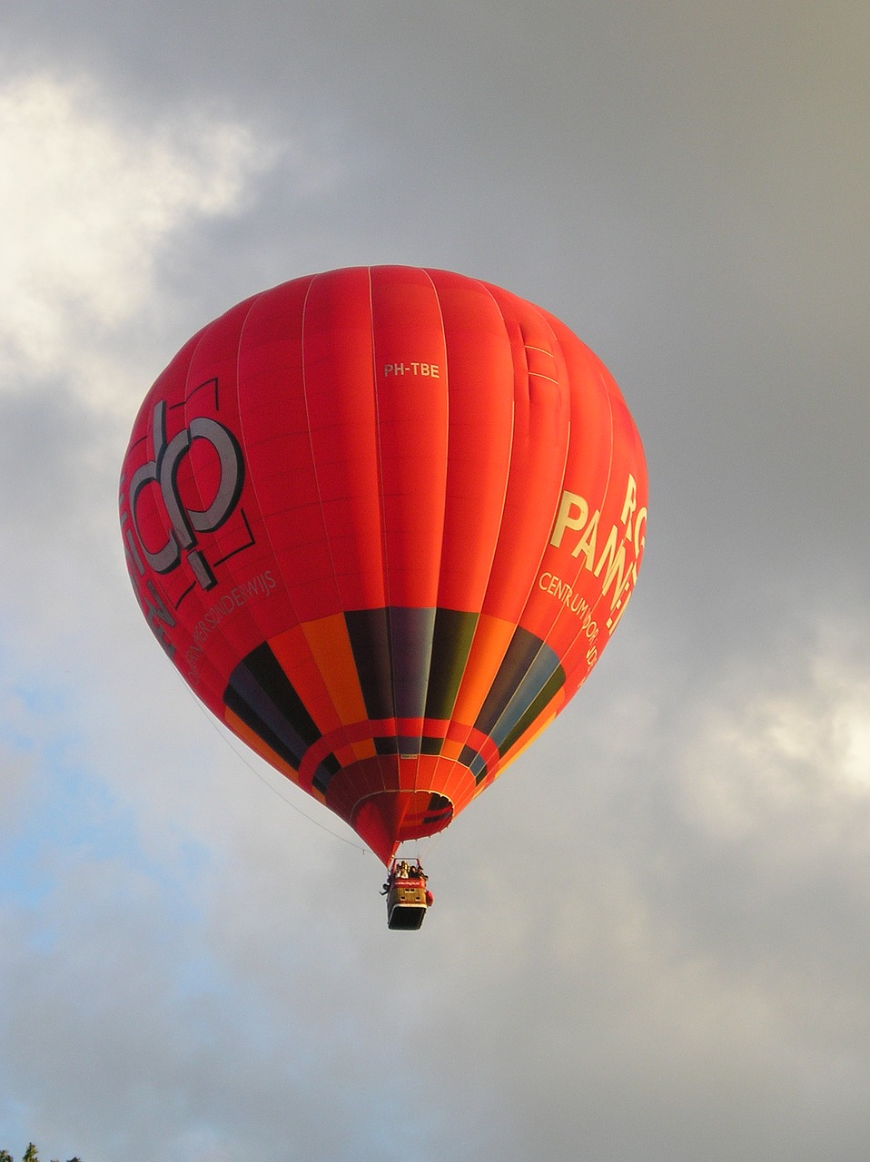 air hot air balloon clouds free photo