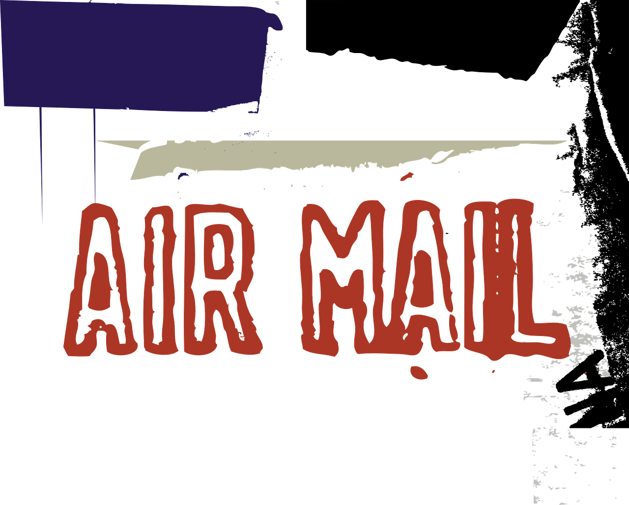 air cargo air mail transport free photo