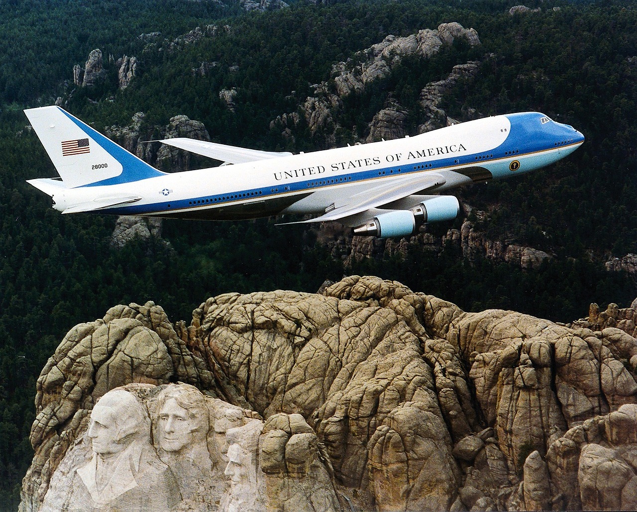 air force one president of the united states famous free photo