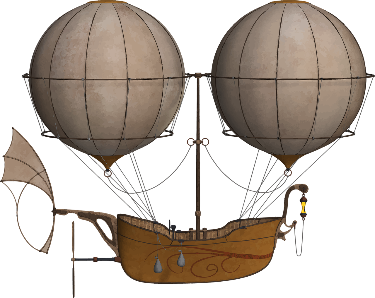air ship dirigible flying free photo