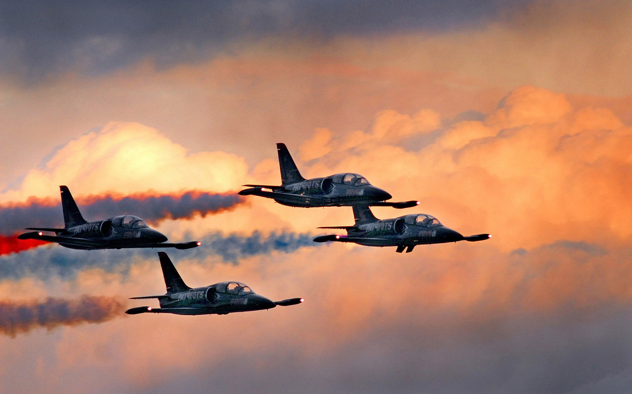 air show formation military free photo