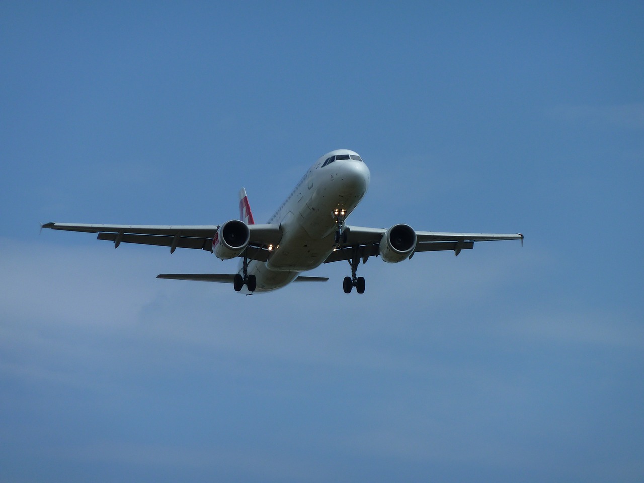 airbus swiss air aircraft free photo