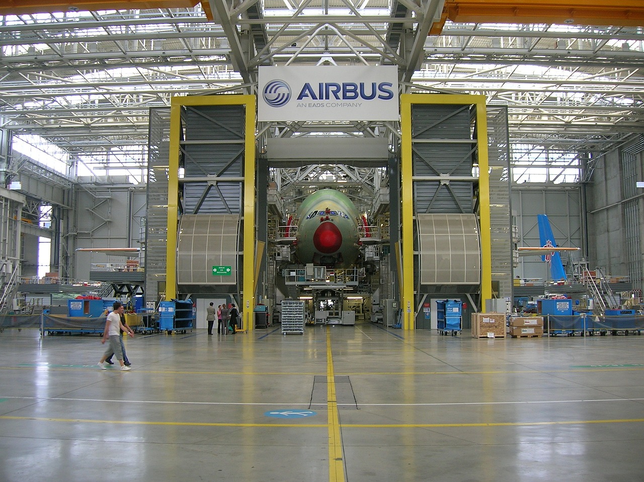 airbus production completion free photo