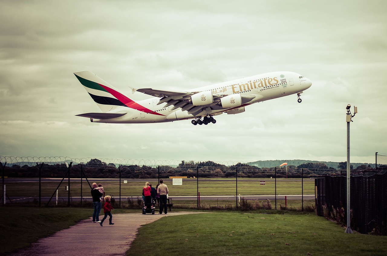 airbus a380 airplane free photo