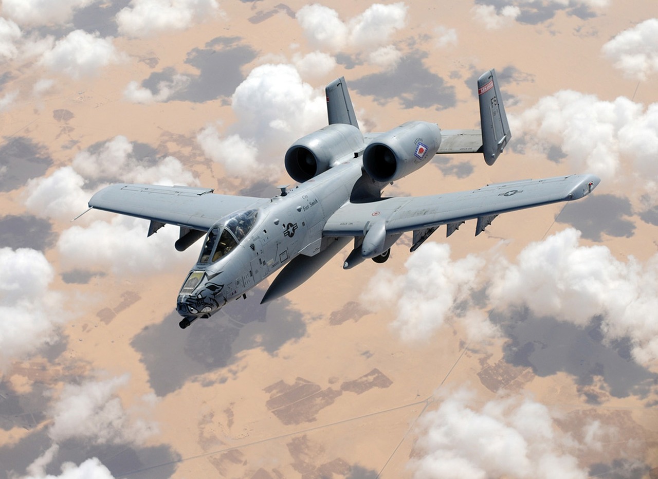 aircraft military thunderbolt free photo