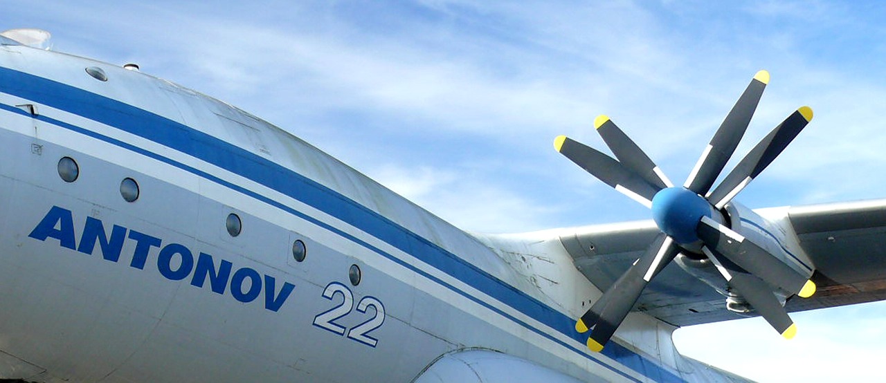 aircraft antonov wing free photo