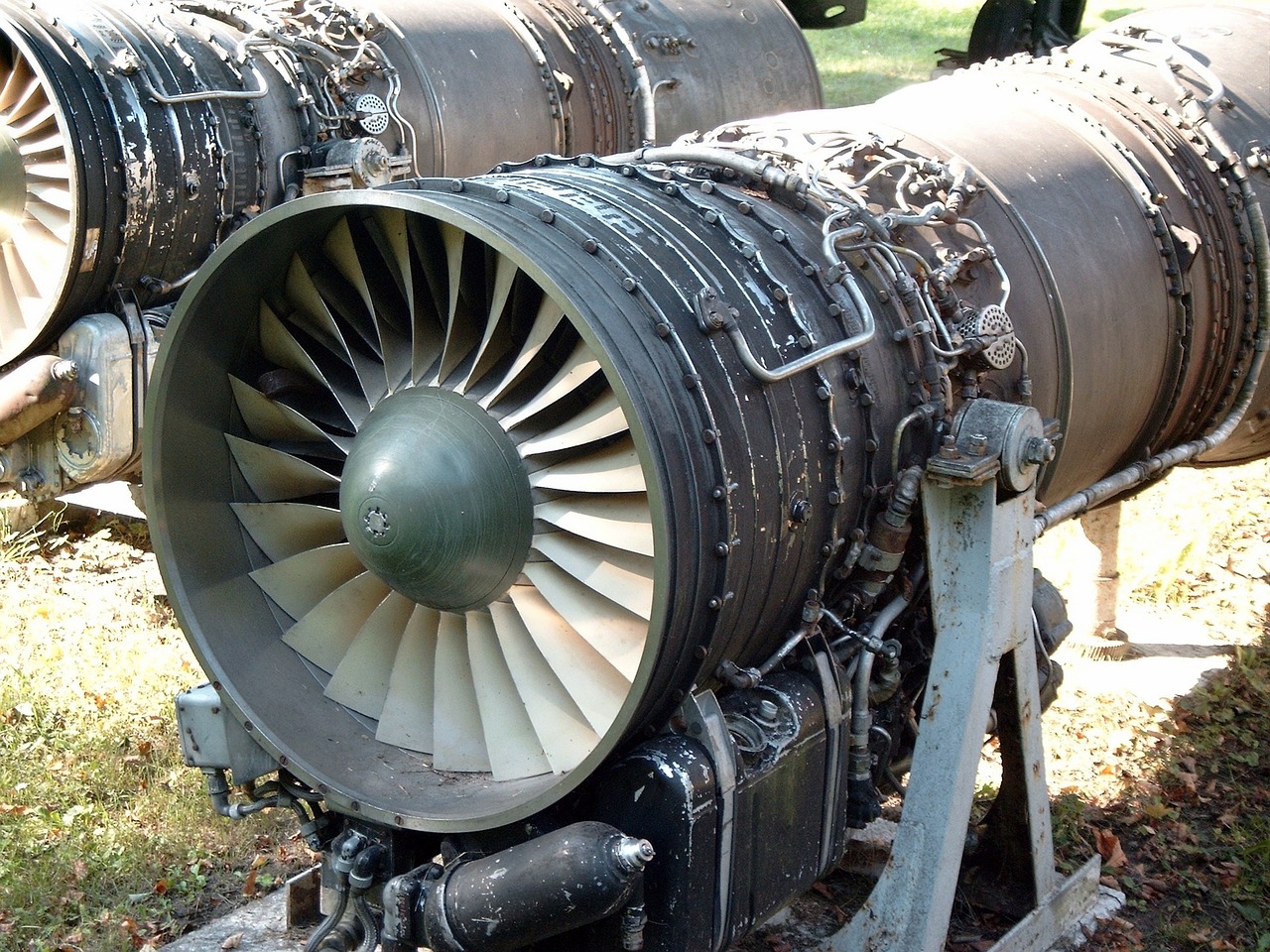 aircraft engine historical free photo