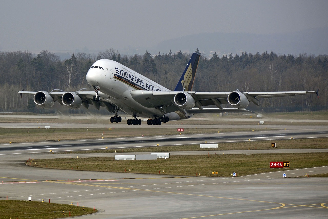 aircraft start take off free photo