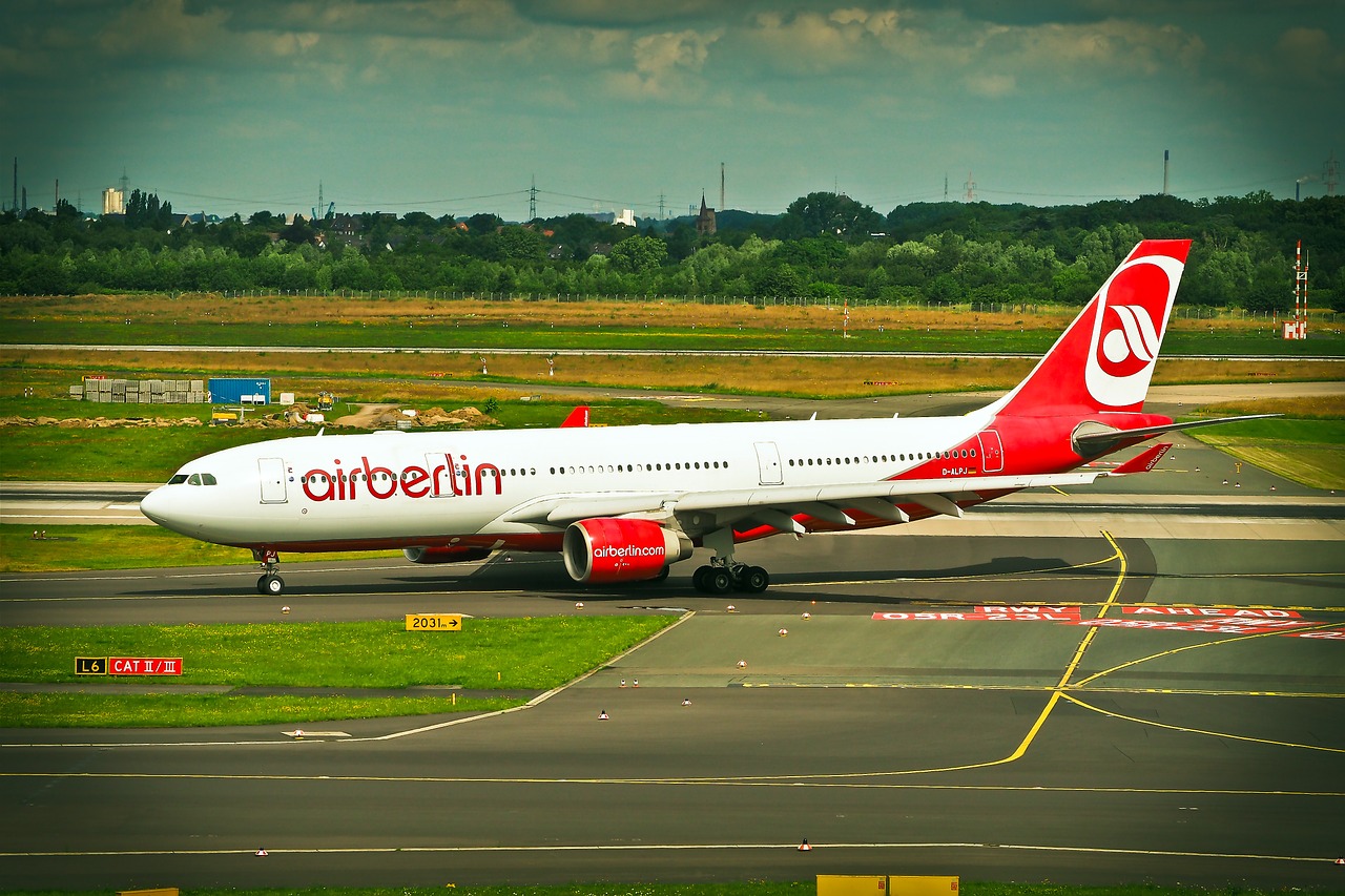 aircraft airport departure free photo