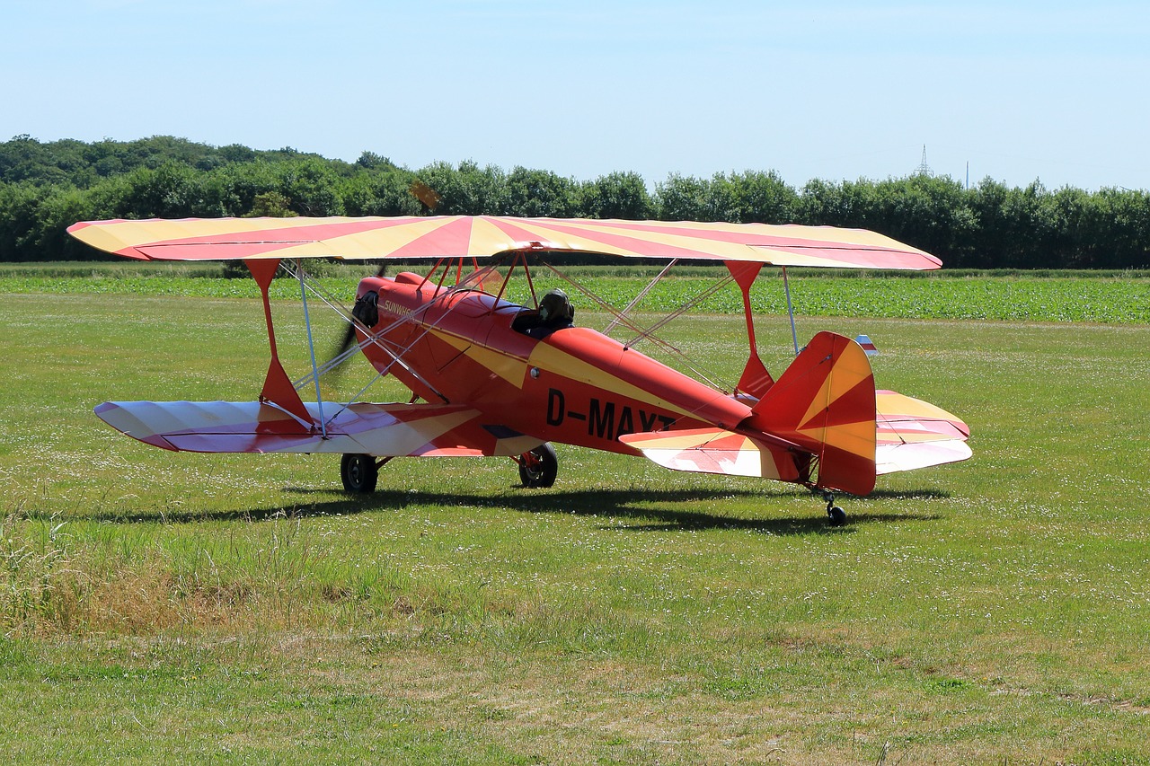 aircraft double decker oldtimer free photo