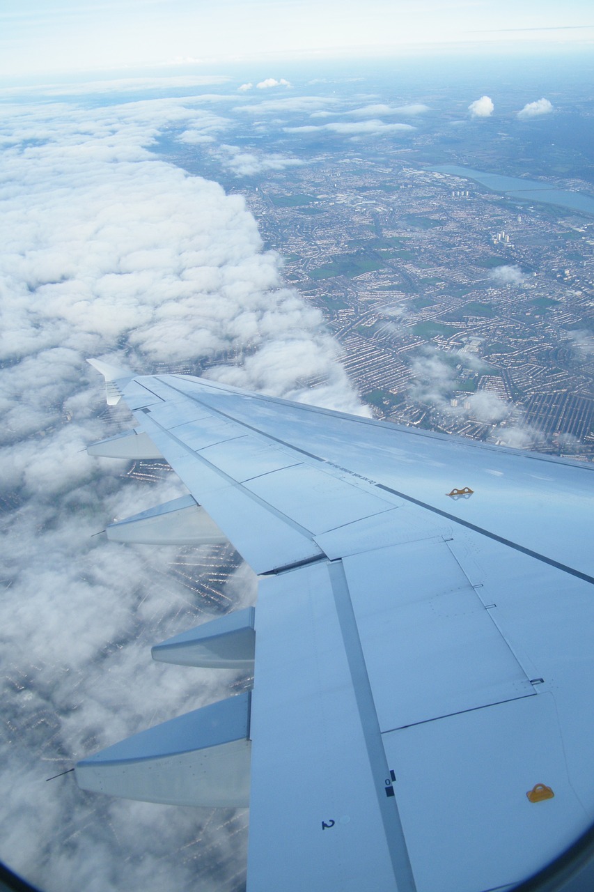 aircraft flight sky free photo