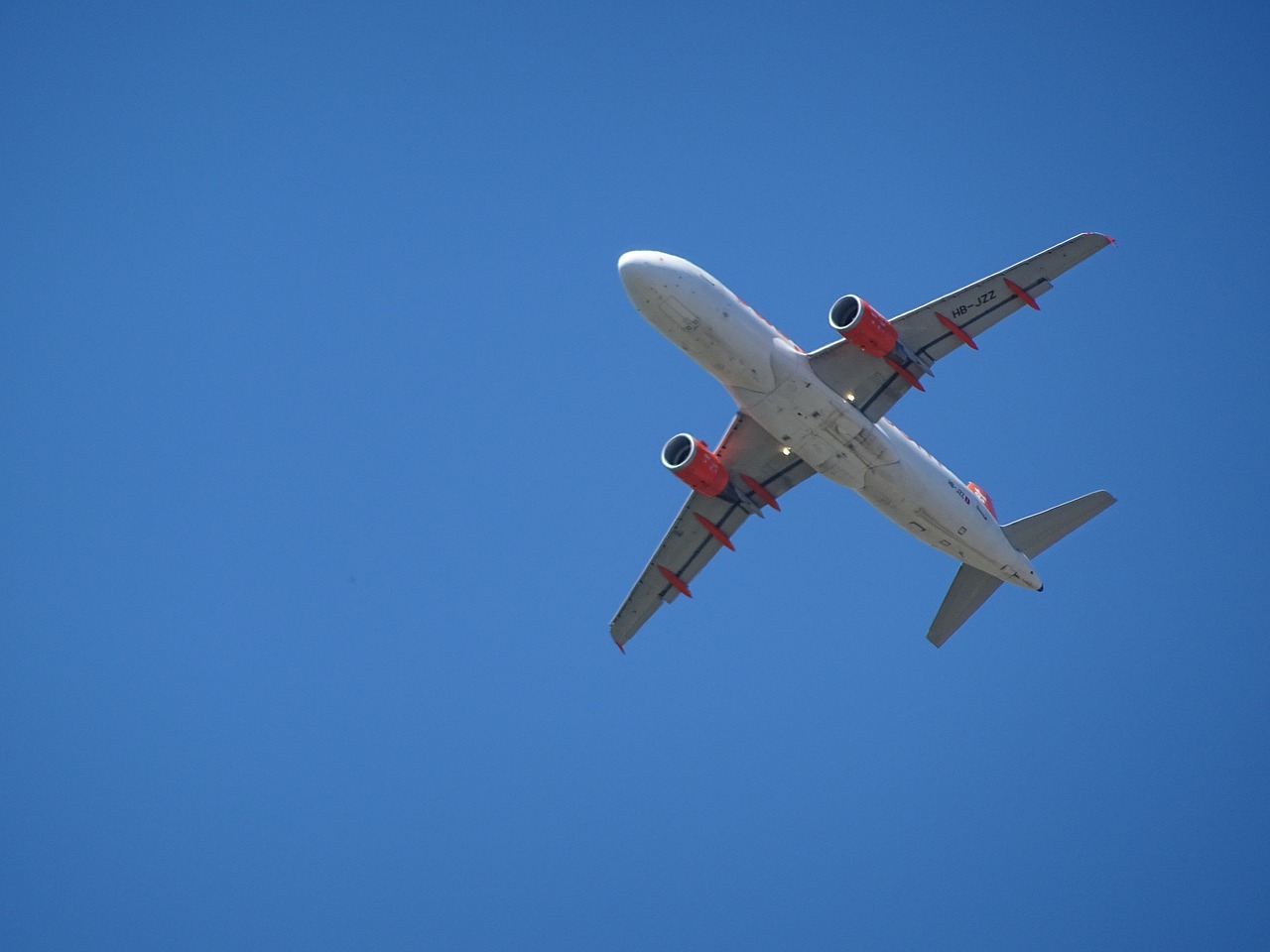 aircraft sky blue free photo