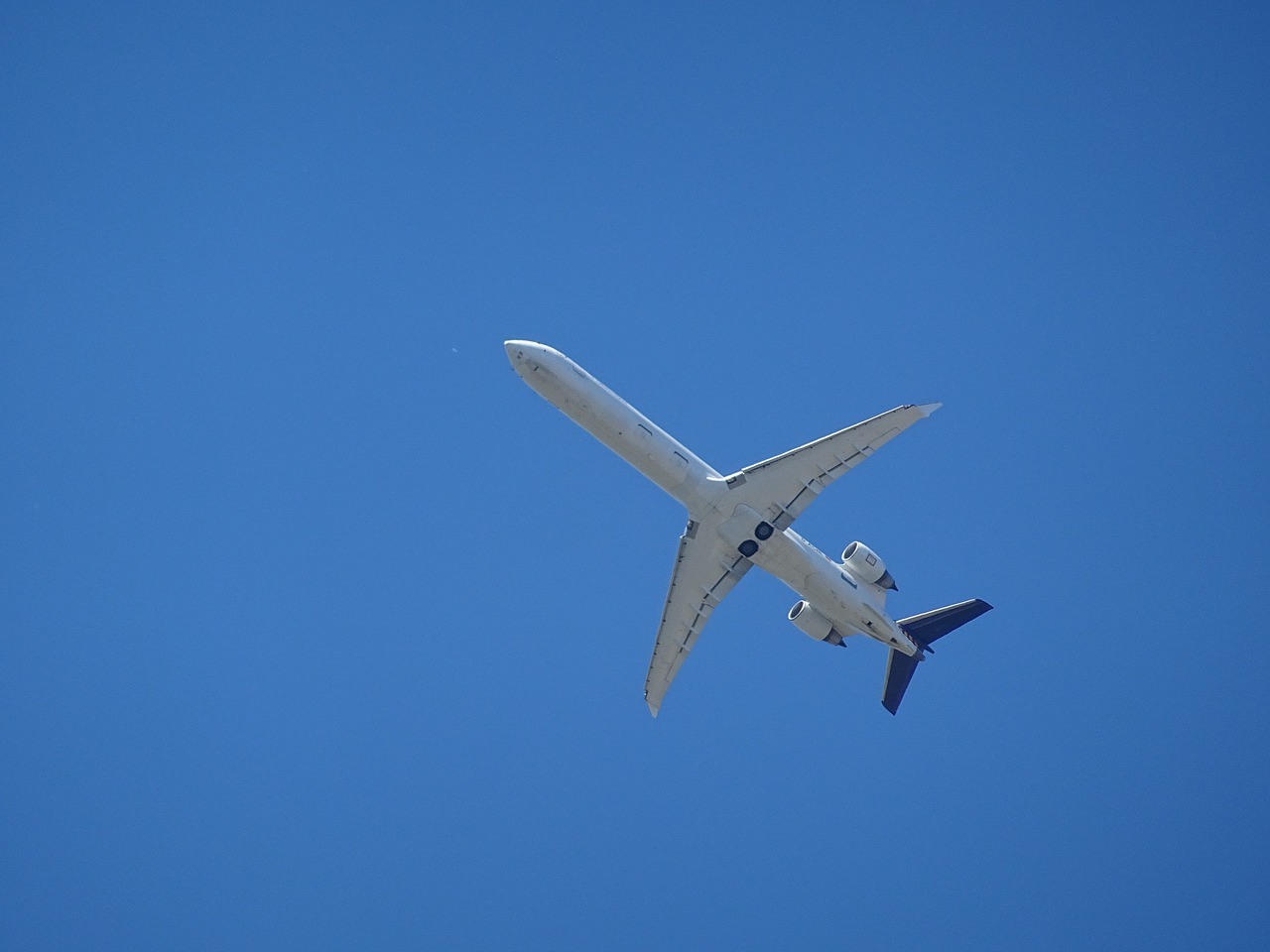 aircraft passenger machine sky free photo