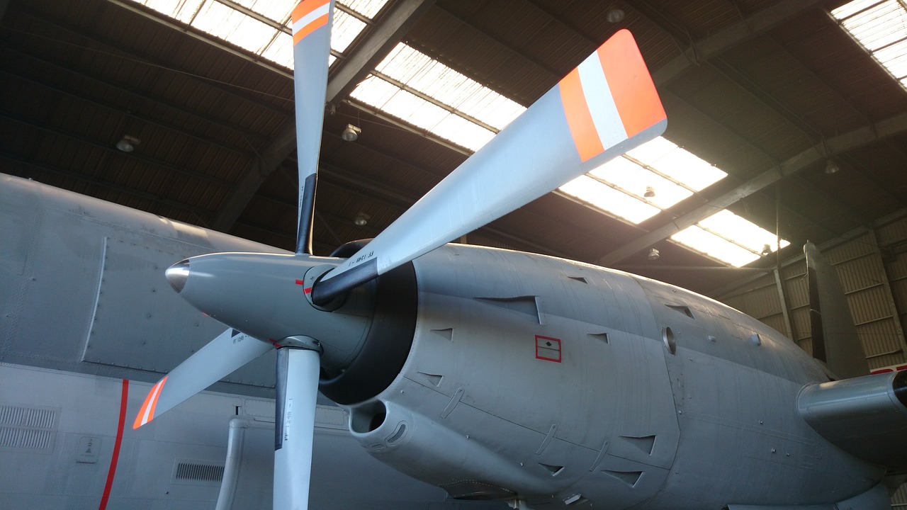 aircraft military propeller free photo