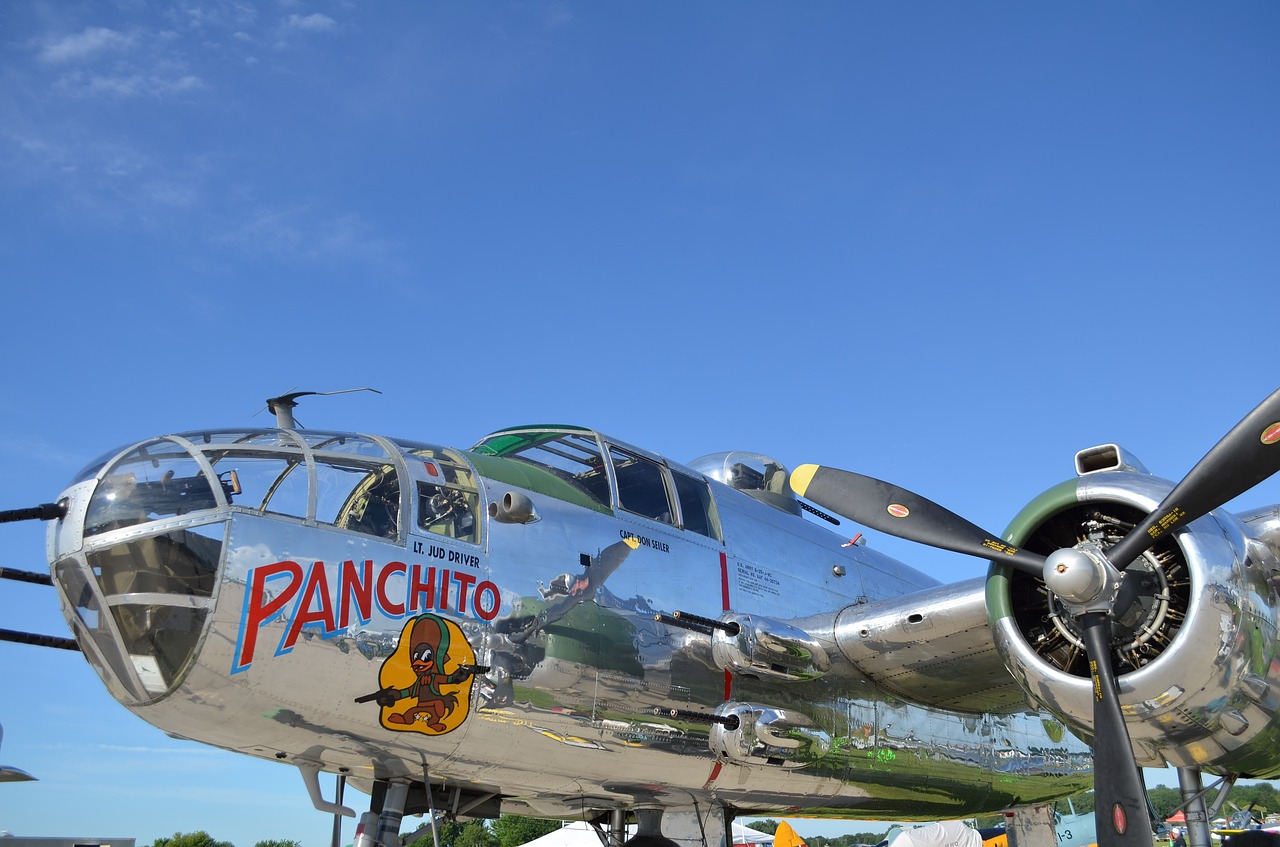 aircraft b25 vintage free photo