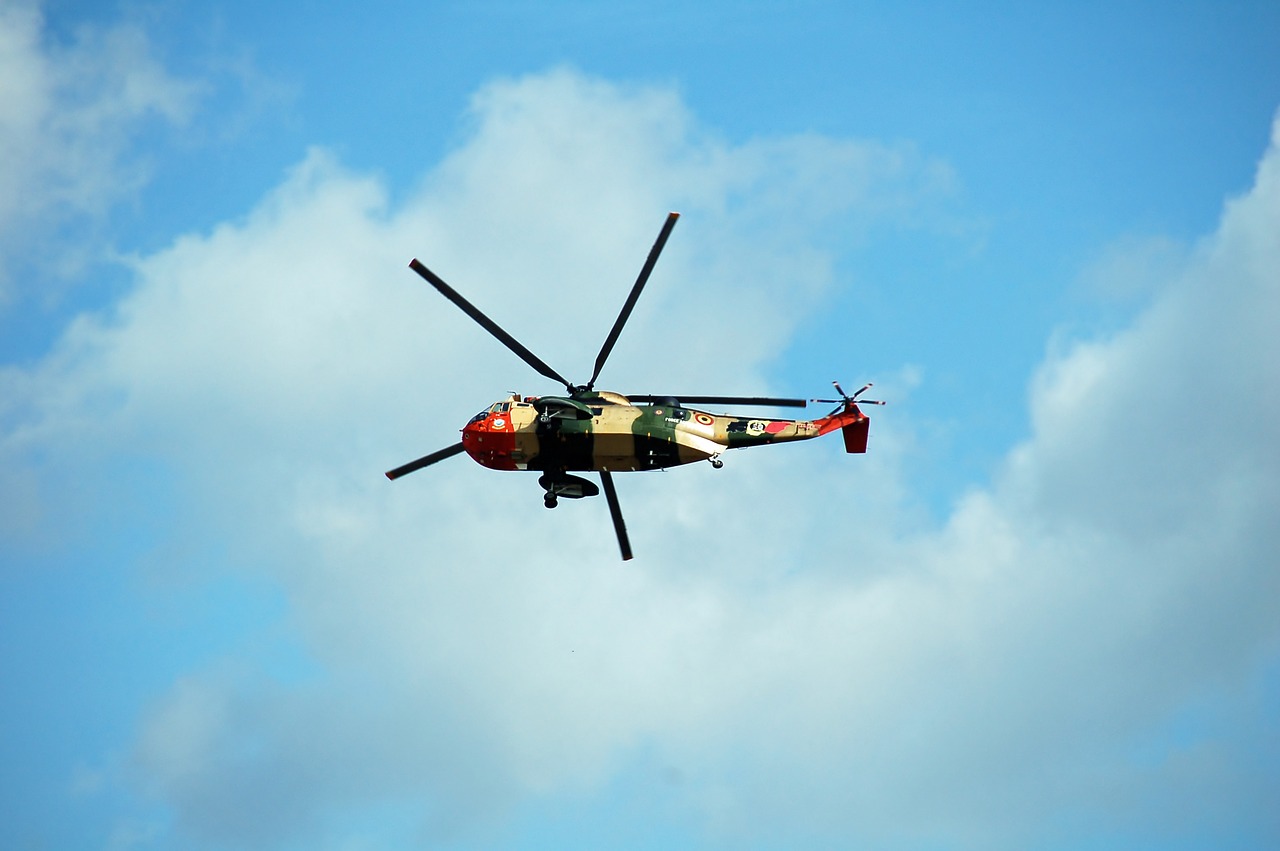 aircraft helicopter show free photo
