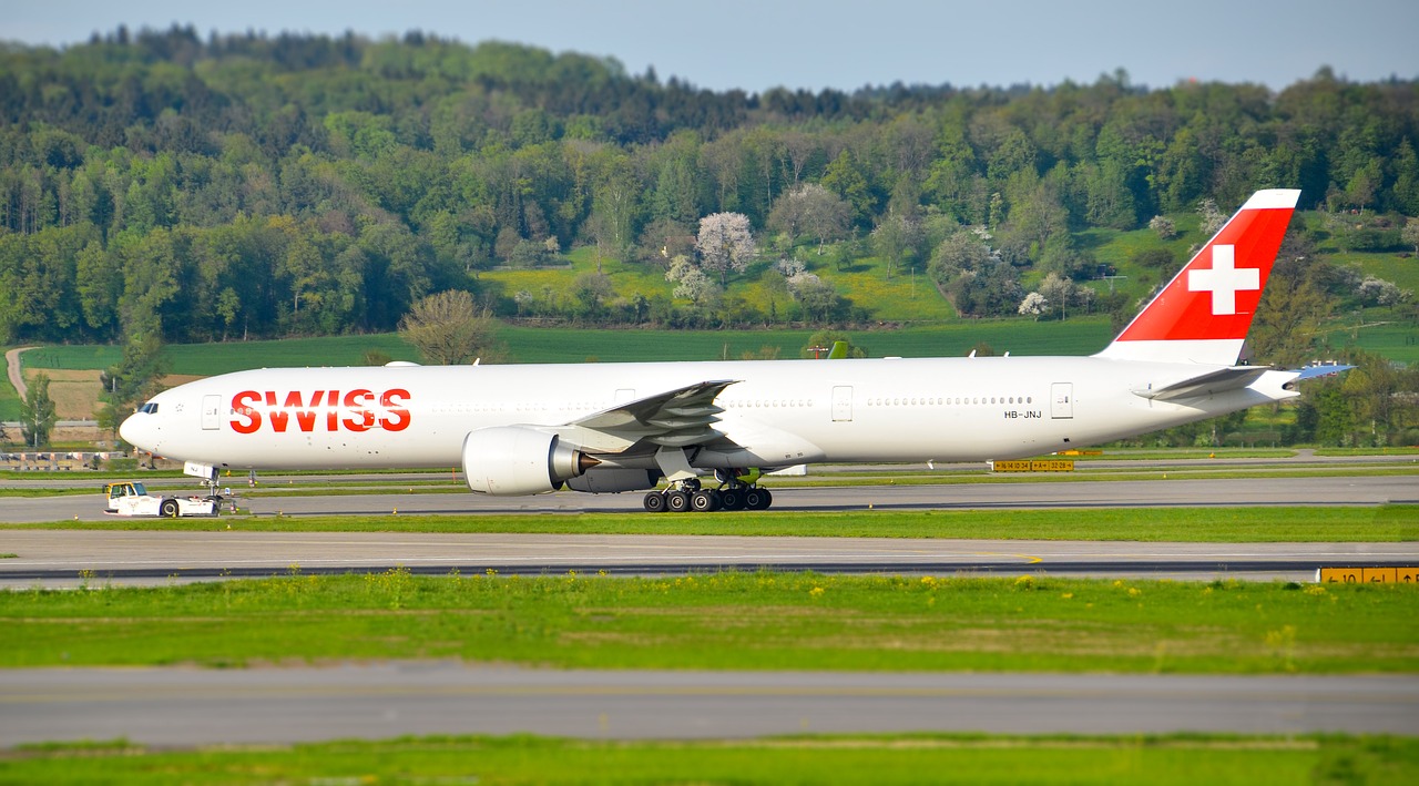 aircraft  jet  swiss free photo