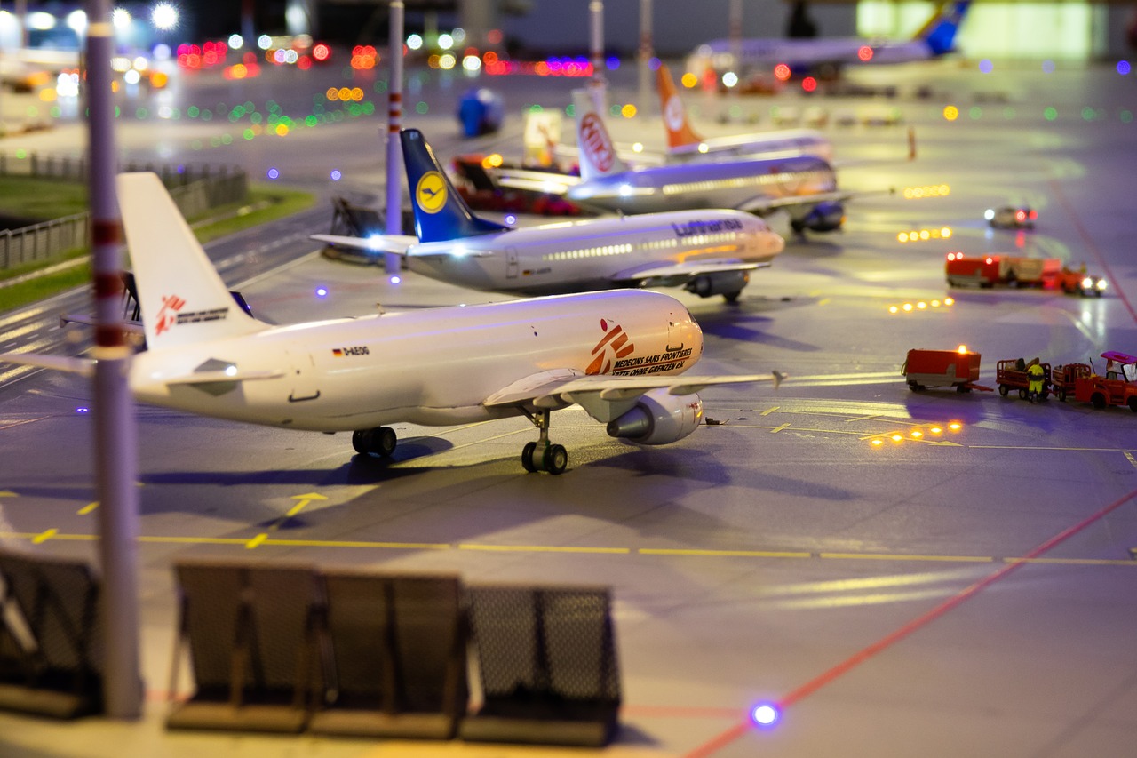 aircraft  airport  runway free photo