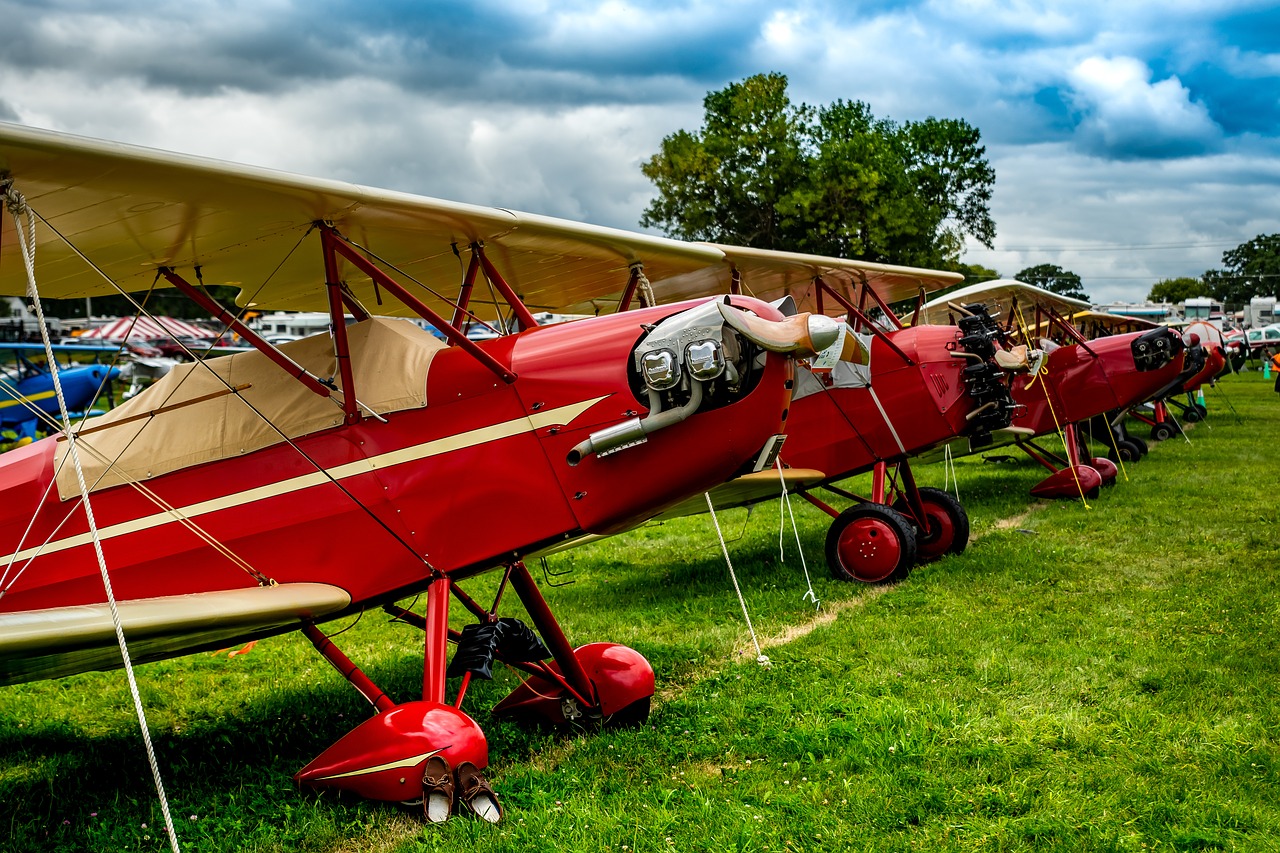 aircraft  vintage  airplane free photo