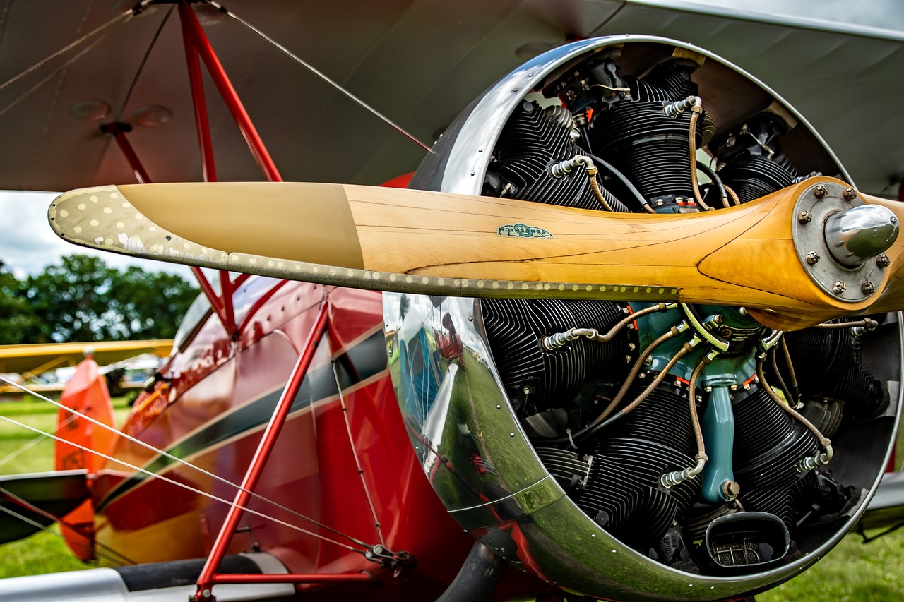 aircraft  vintage  old free photo